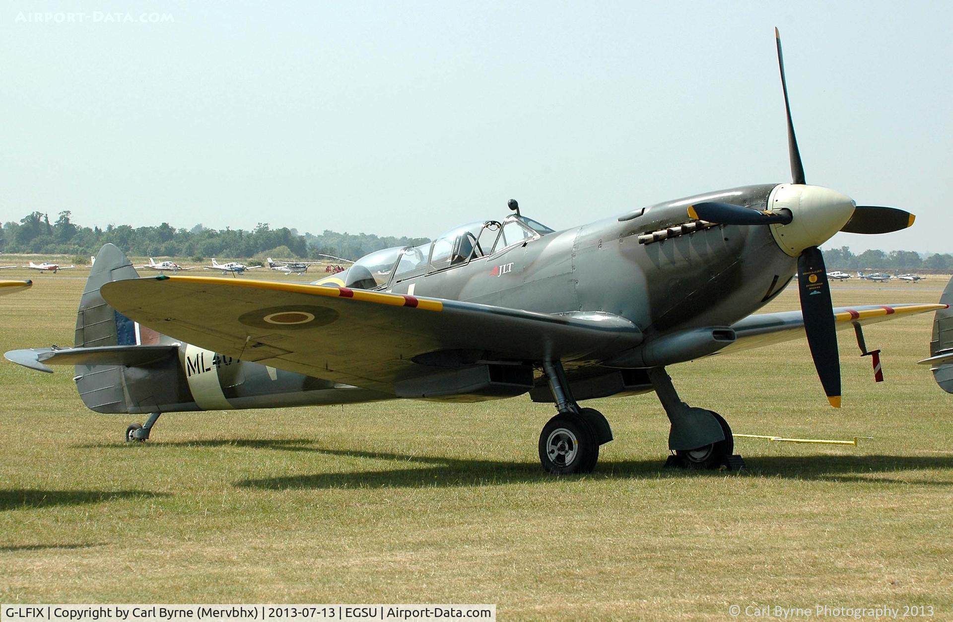 G-LFIX, 1944 Supermarine 509 Spitfire LF.IX (T.IX) C/N CBAF.8463, Part of the 