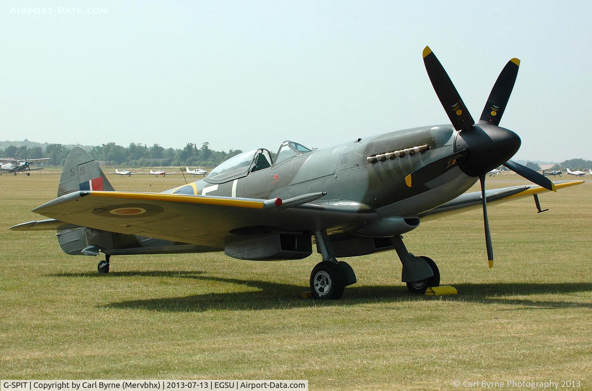 G-SPIT, 1944 Supermarine 379 Spitfire FR.XIV C/N 6S/649205, Part of the 