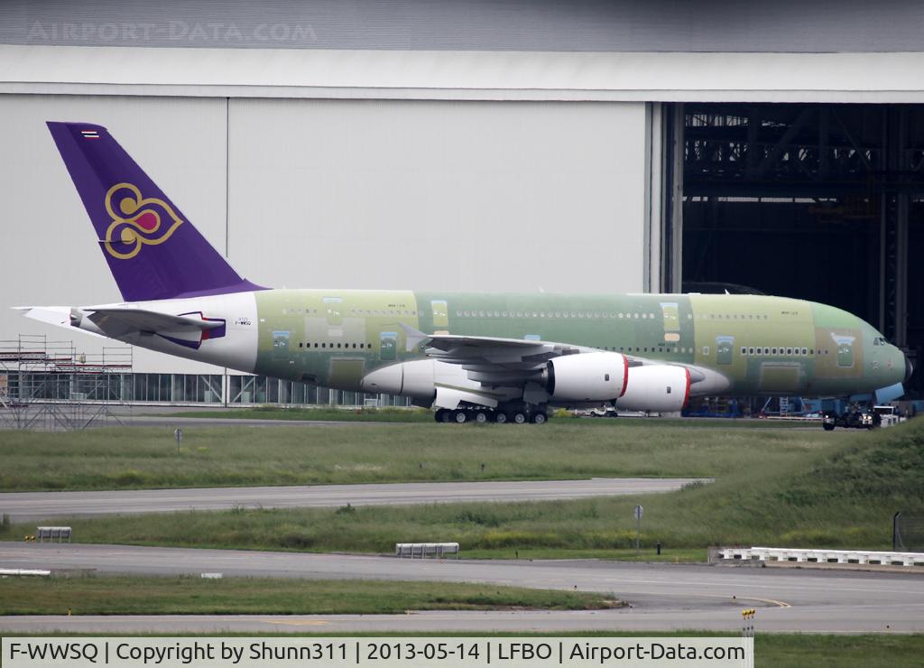 F-WWSQ, 2013 Airbus A380-841 C/N 0125, C/n 0125 - For Thai International Airways