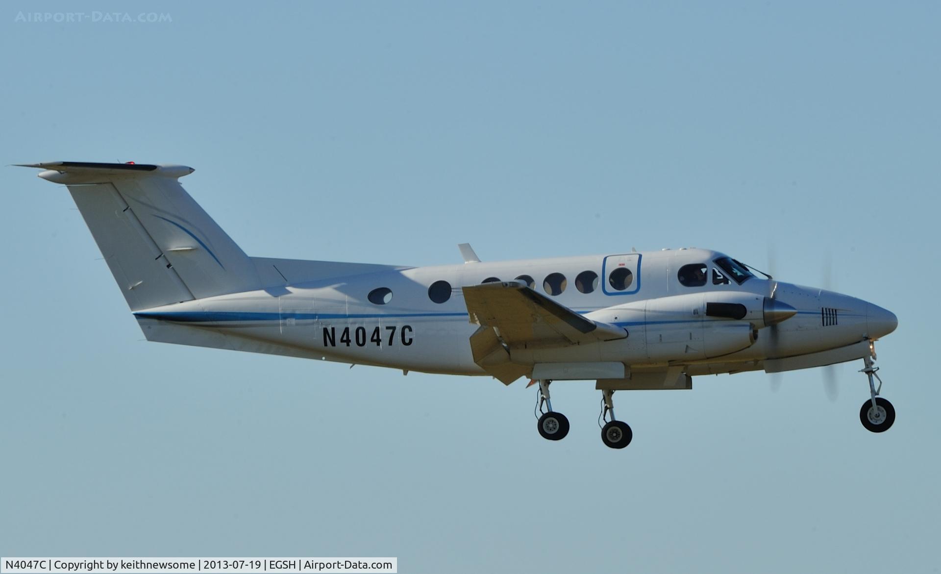 N4047C, 1983 Beech 200 Super King Air C/N BB202, Nice visitor, twice within two days !