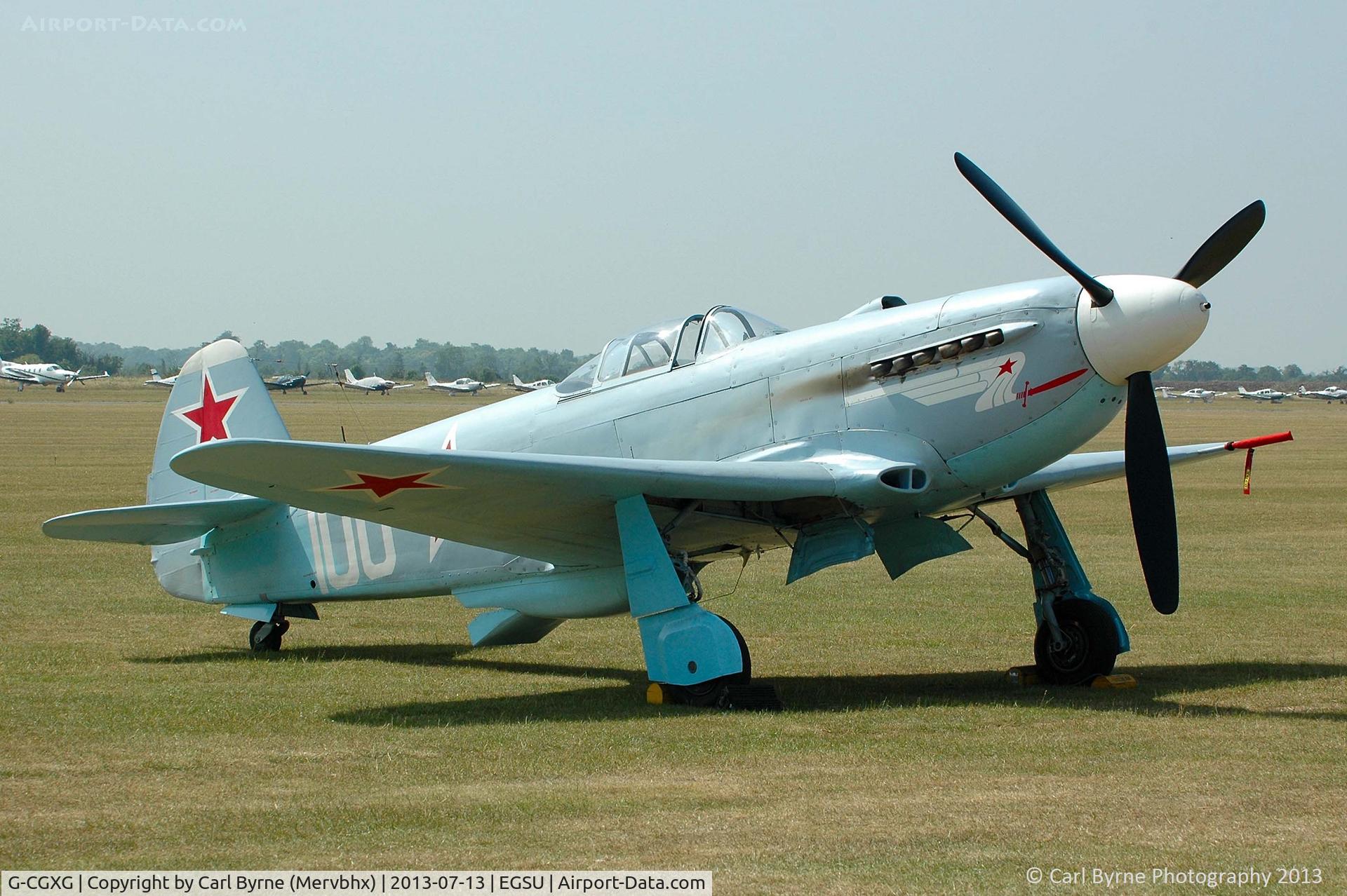 G-CGXG, 1994 Yakovlev Yak-3UA C/N 0470107, Part of the 