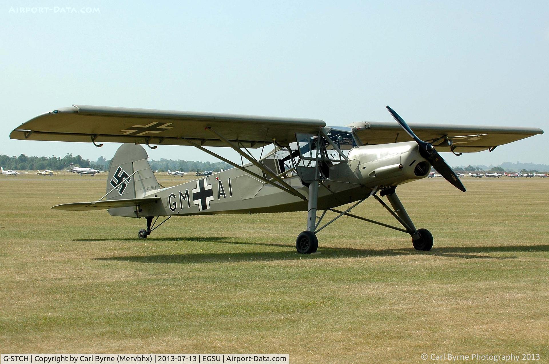G-STCH, 1942 Fieseler Fi-156A-1 Storch C/N 2088, Part of the 