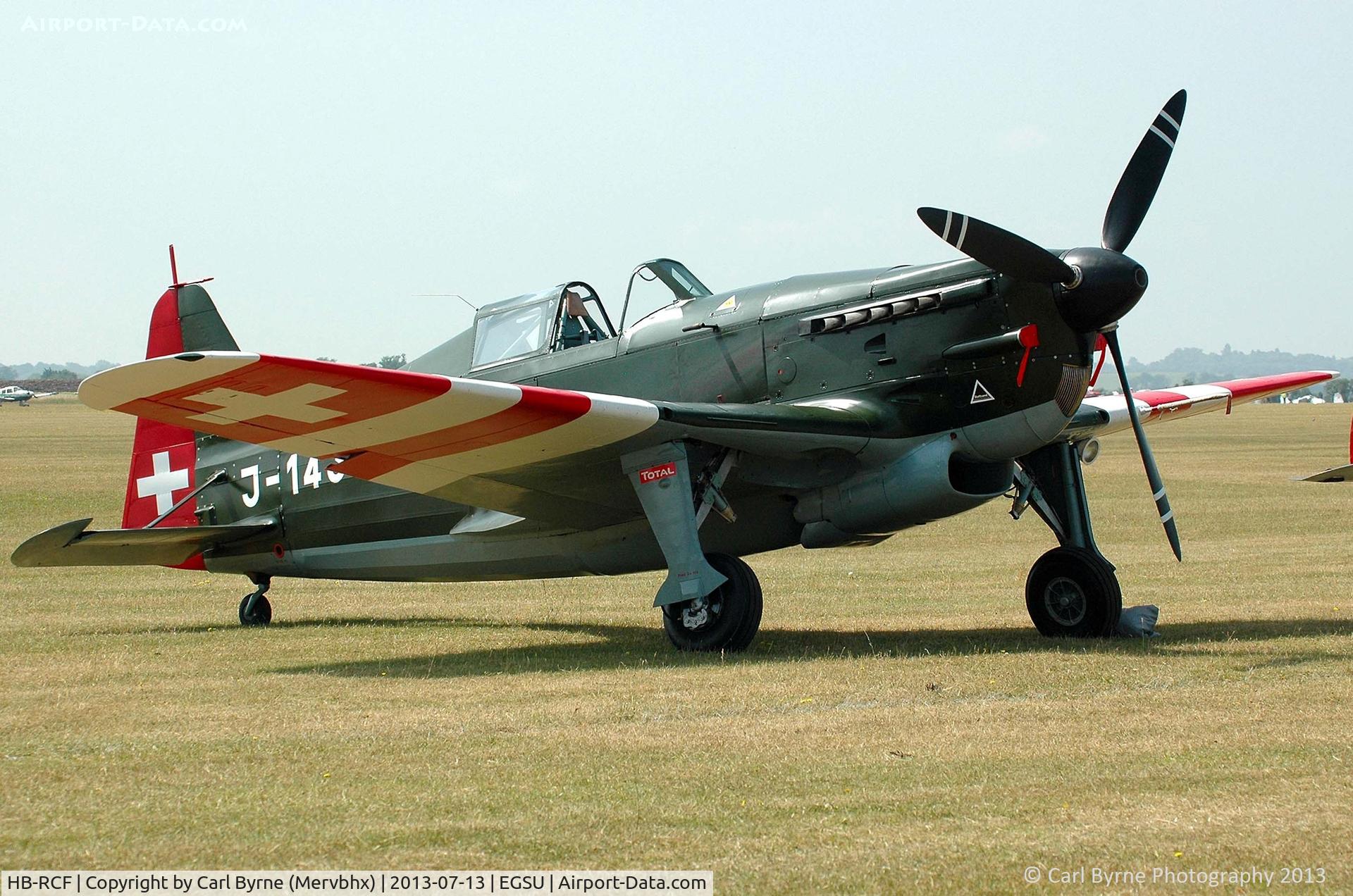 HB-RCF, 1942 Morane-Saulnier D-3801 (MS-412) C/N 194, Part of the 