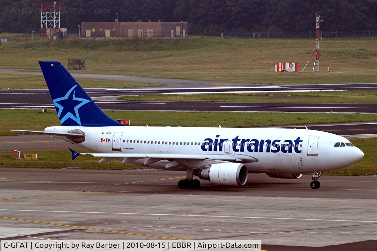 C-GFAT, 1990 Airbus A310-304 C/N 545, Airbus A310-304 [545] (Air Transat) Brussels~OO 15/08/2010