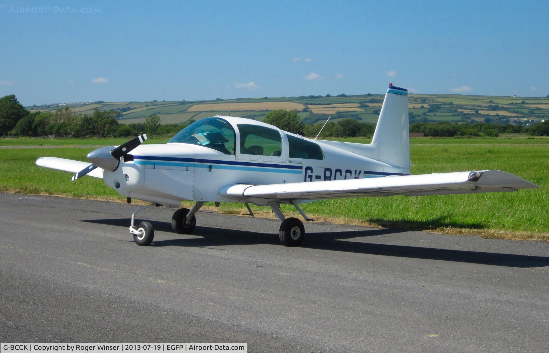 G-BCCK, 1974 Grumman American AA-5 Traveler C/N AA5-0547, Visiting Traveler