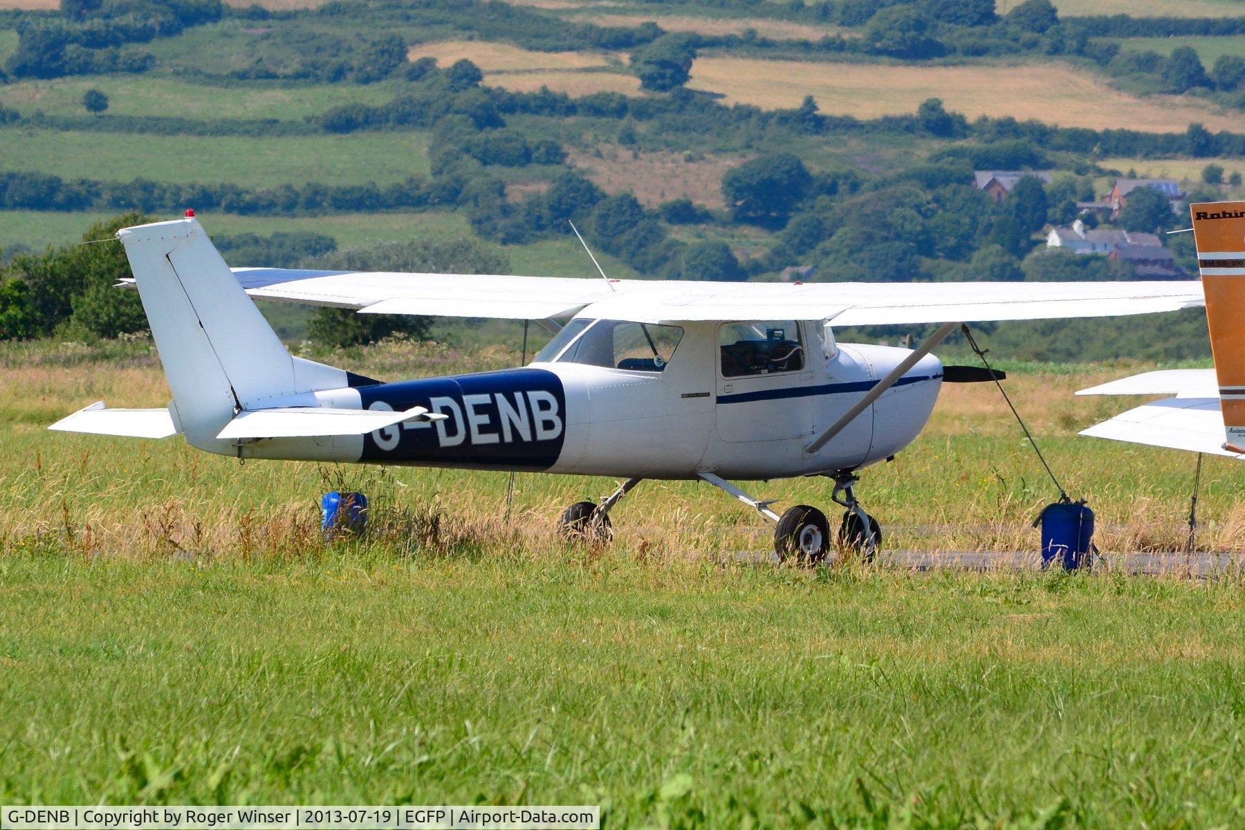 G-DENB, 1966 Reims Cessna F150G C/N 0136, Visiting Reims/Cessna 150.