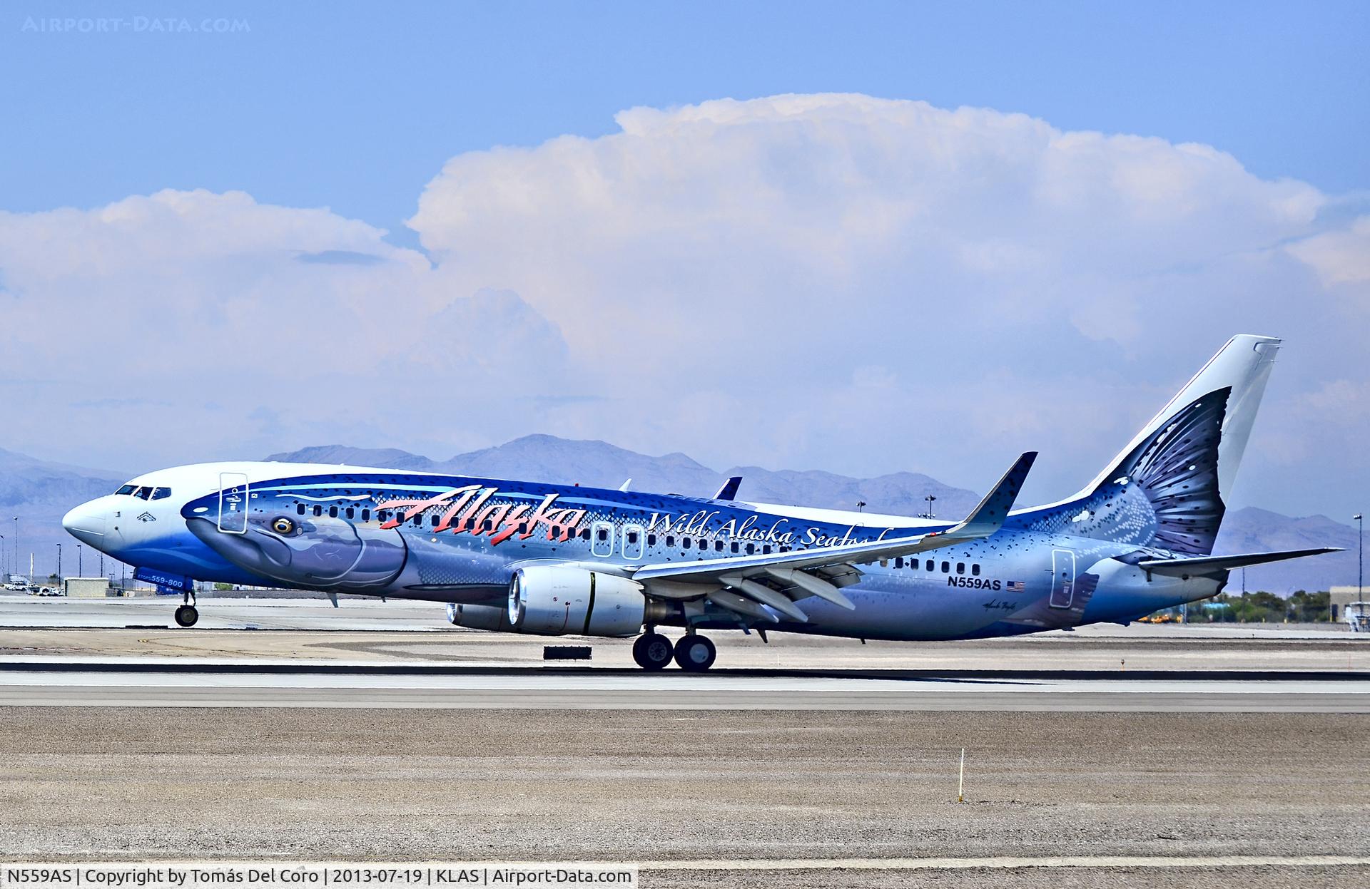 N559AS, 2006 Boeing 737-890 C/N 35178, N559AS  Alaska Airlines Boeing 737-890 (cn 35178/2026)

McCarran International Airport (KLAS)
Las Vegas, Nevada
TDelCoro
July 19, 2013