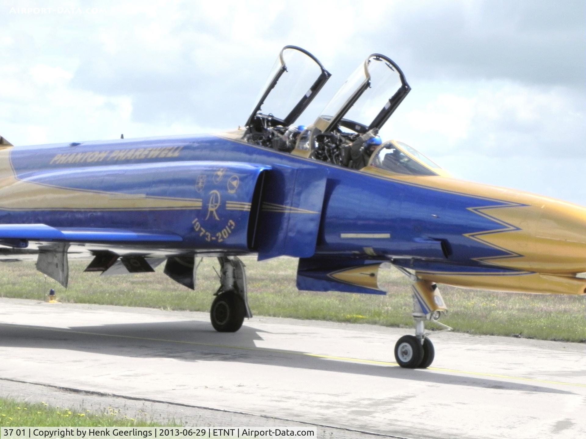 37 01, 1972 McDonnell Douglas F-4F Phantom II C/N 4330, Phantom F-4F Farewell Airshow at Wittmund AFB