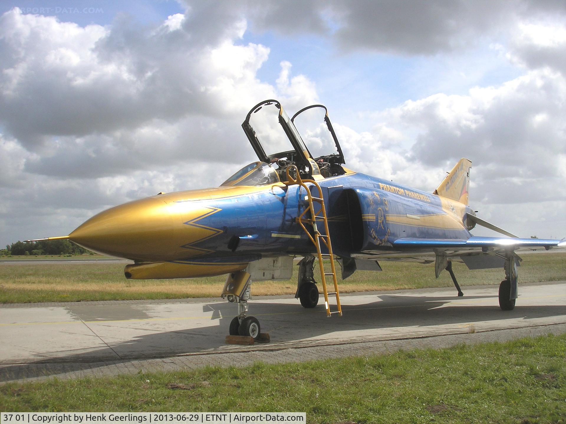 37 01, 1972 McDonnell Douglas F-4F Phantom II C/N 4330, Phantom F-4F Farewell Airshow at Wittmund AFB