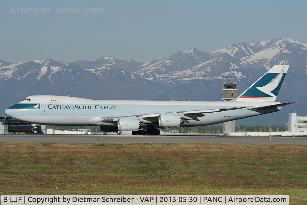B-LJF, 2011 Boeing 747-867F/SCD C/N 39243, Cathay Pacific Boeing 747-800