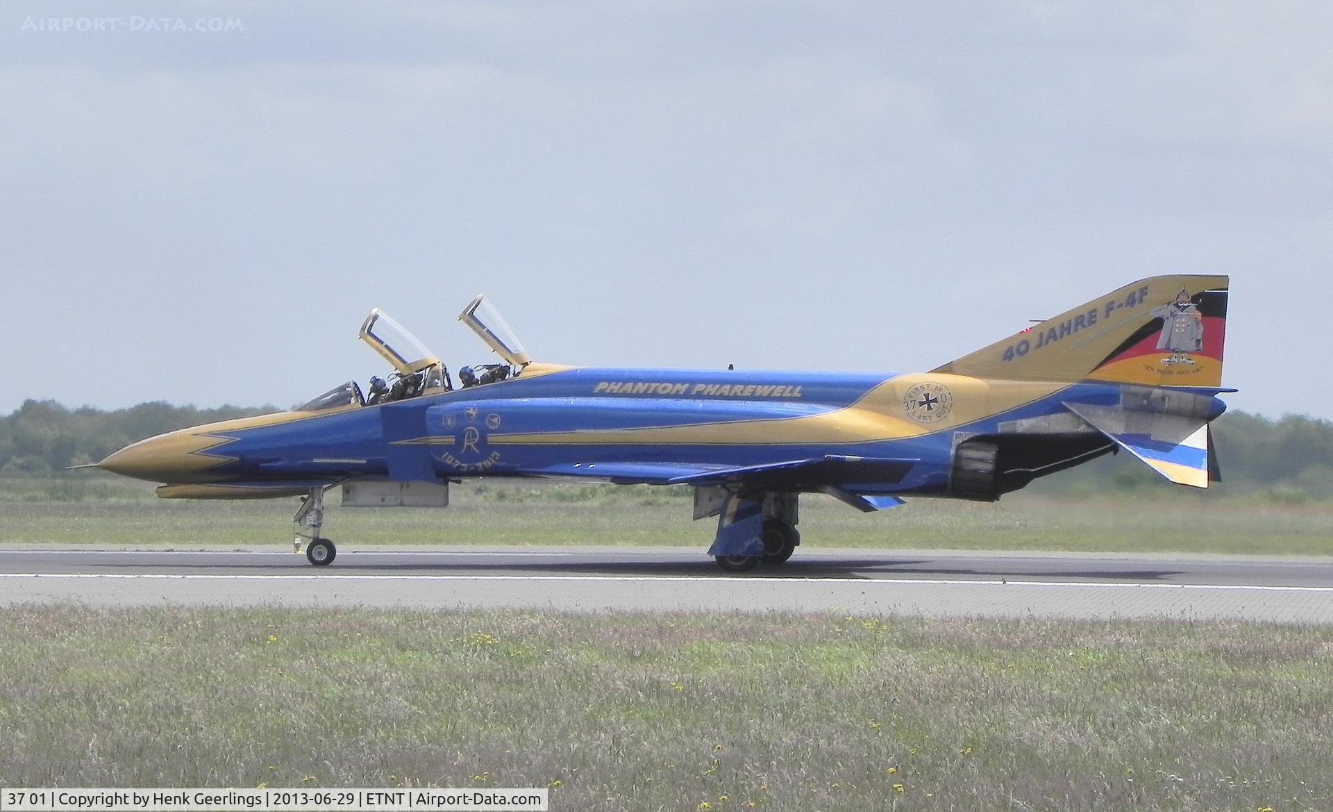 37 01, 1972 McDonnell Douglas F-4F Phantom II C/N 4330, Phantom F-4F Farewell Airshow at Wittmund AFB