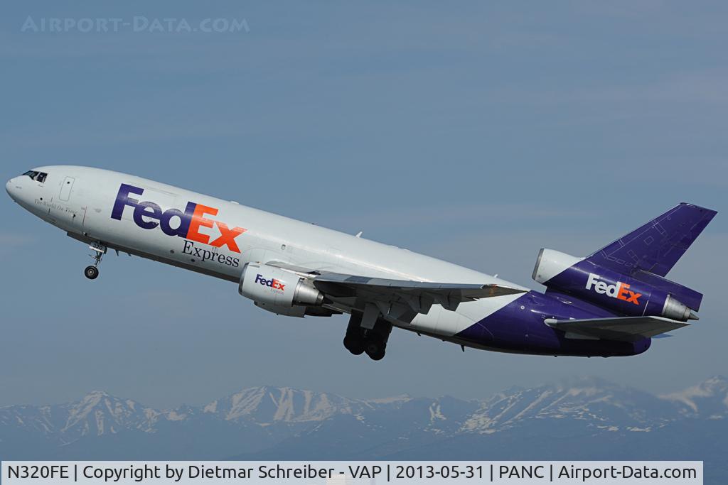 N320FE, 1980 McDonnell Douglas DC-10-30F C/N 47835, Fedex MD10