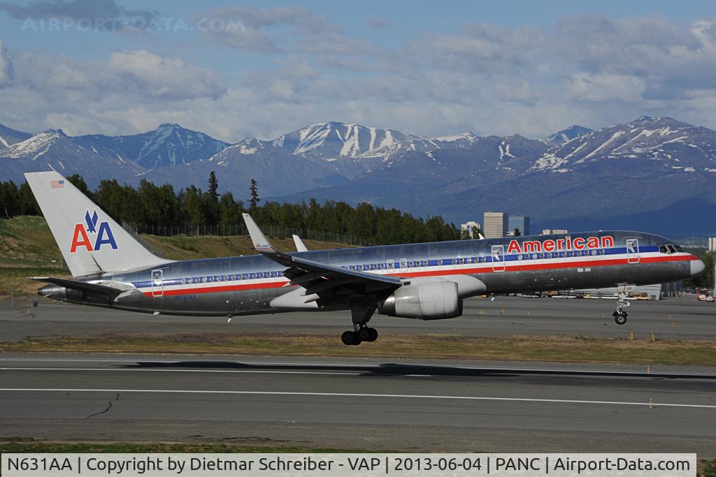 N631AA, 1990 Boeing 757-223 C/N 24589, American Airlines Boeing 757-200