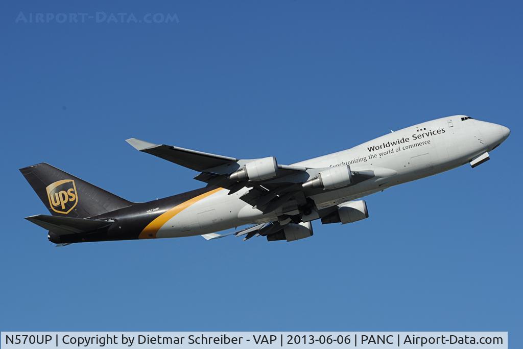 N570UP, 2007 Boeing 747-44AF C/N 35667, UPS Boeing 747-400