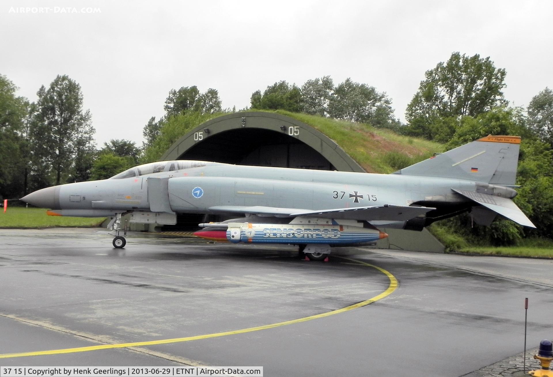 37 15, 1972 McDonnell Douglas F-4F Phantom II C/N 4385, Sensor pod under wing.

Phantom F-4F Farewell Airshow at Wittmund AFB