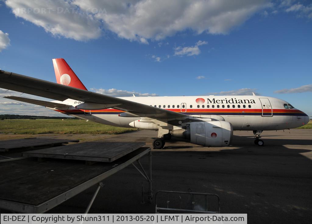 EI-DEZ, 2000 Airbus A319-112 C/N 1283, Stored at Latecoere Aeroservices facility... To be b/u