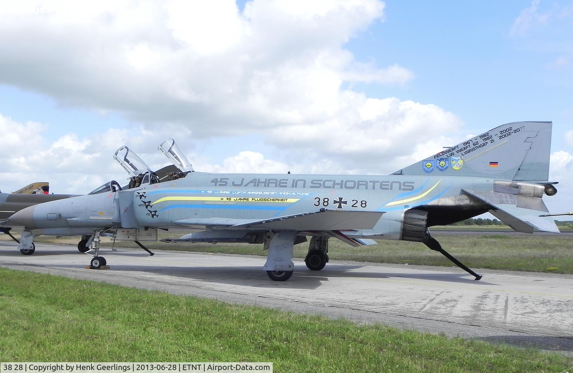 38 28, 1972 McDonnell Douglas F-4F Phantom II C/N 4689, Phantom F-4F Farewell Airshow at Wittmund AFB
