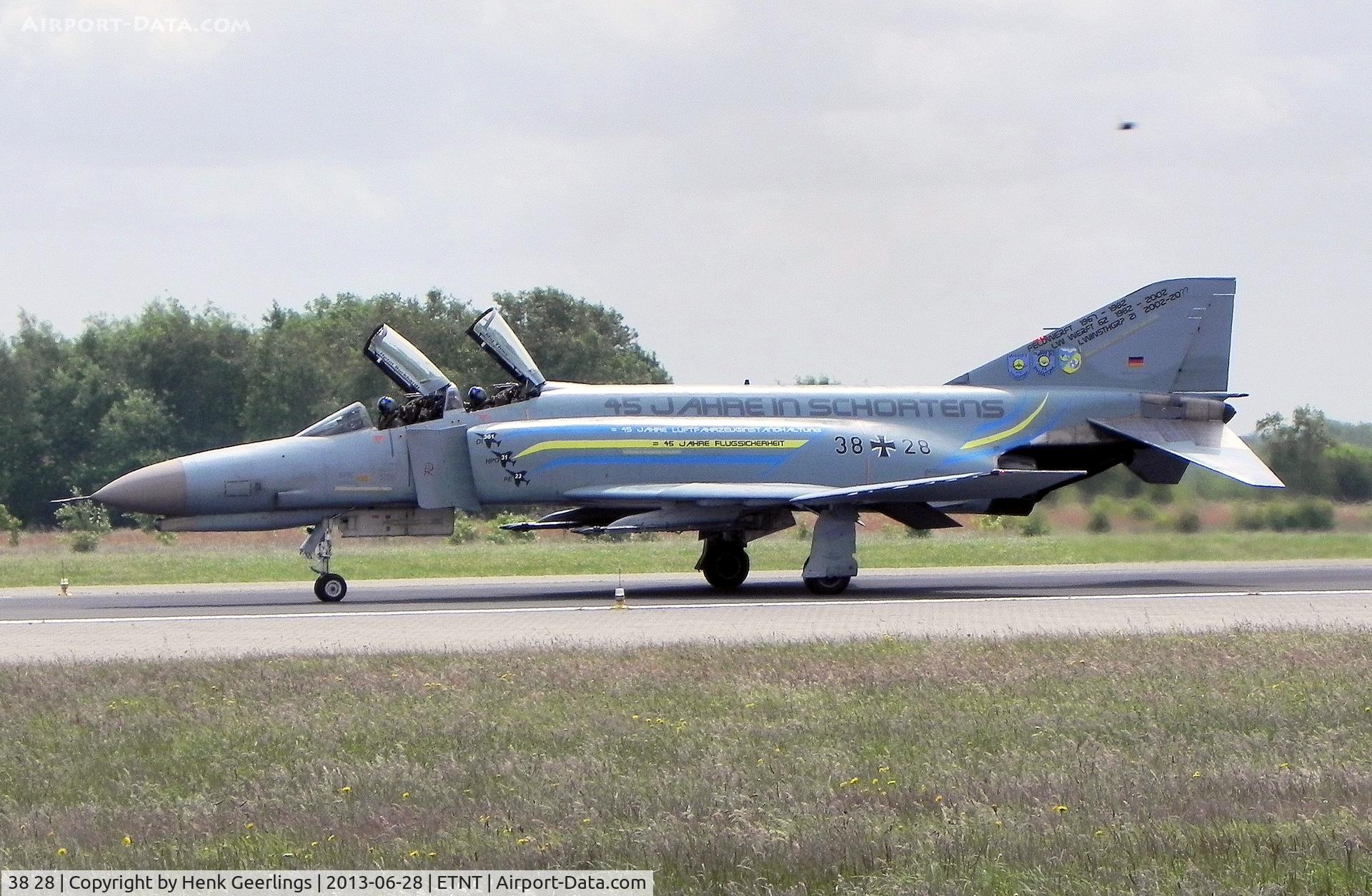 38 28, 1972 McDonnell Douglas F-4F Phantom II C/N 4689, Phantom F-4F Farewell Airshow at Wittmund AFB