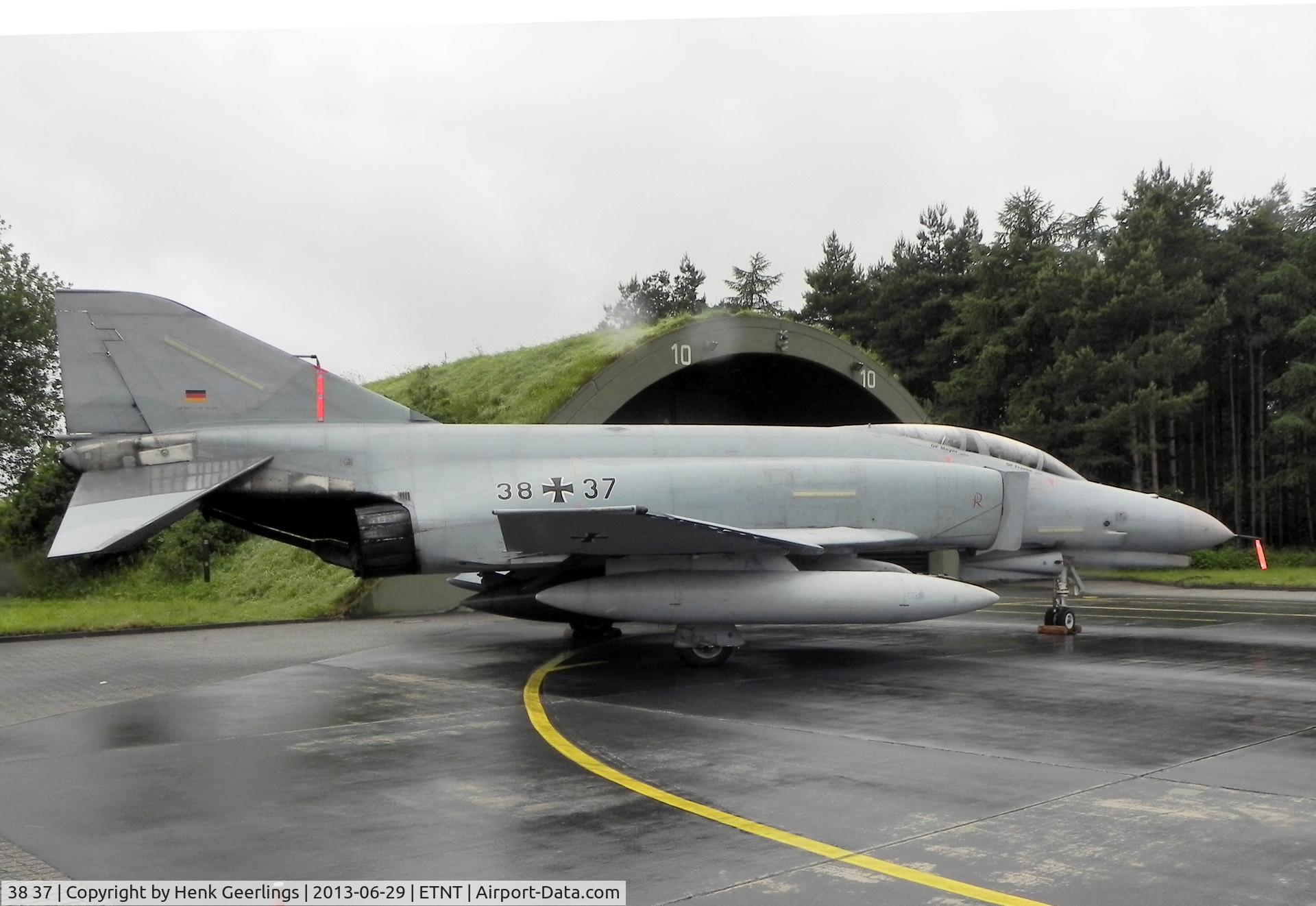 38 37, 1972 McDonnell Douglas F-4F Phantom II C/N 4716, Phantom F-4F Farewell Airshow at Wittmund AFB