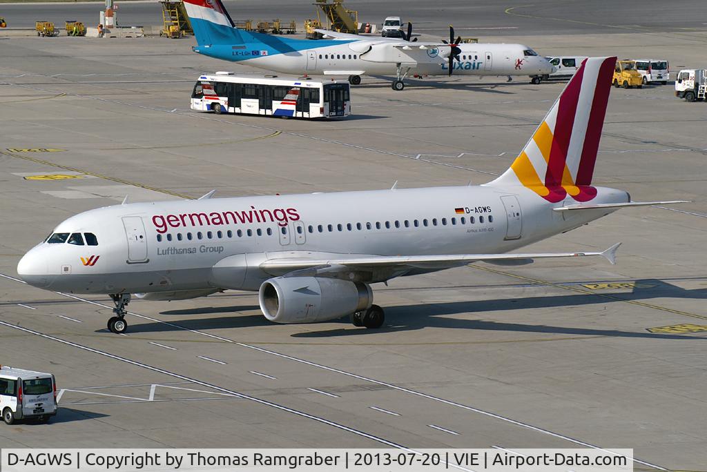 D-AGWS, 2012 Airbus A319-132 C/N 4998, Germanwings Airbus A319