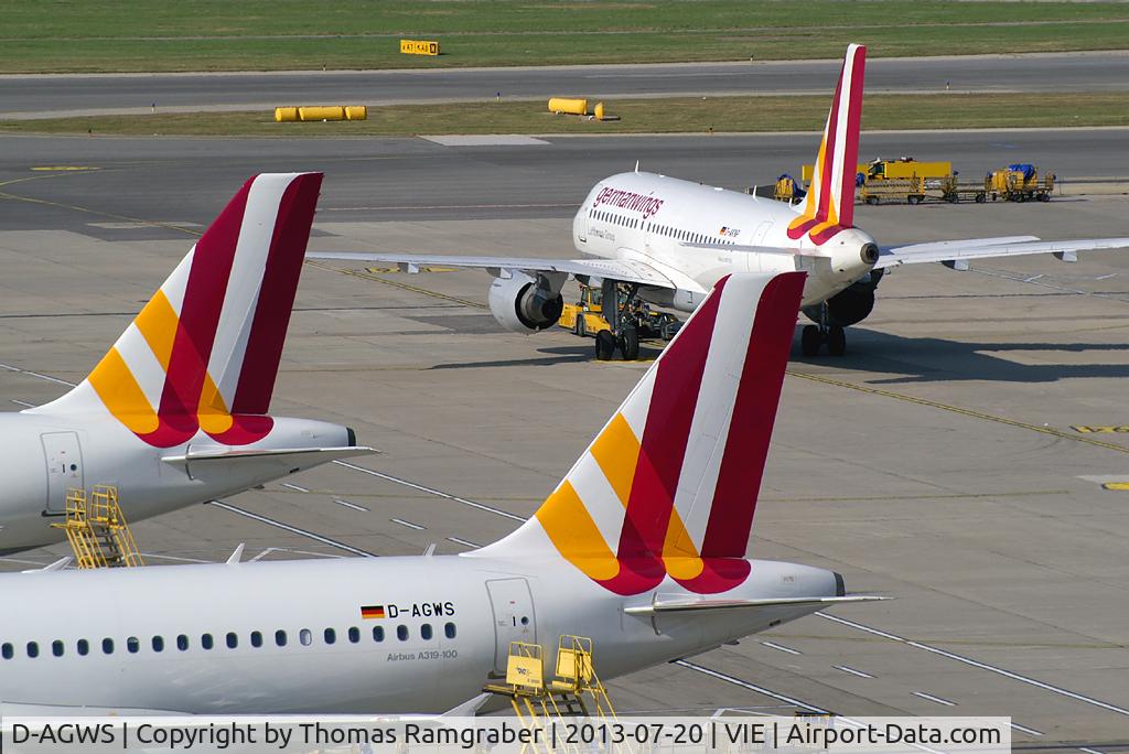 D-AGWS, 2012 Airbus A319-132 C/N 4998, Germanwings Airbus A319