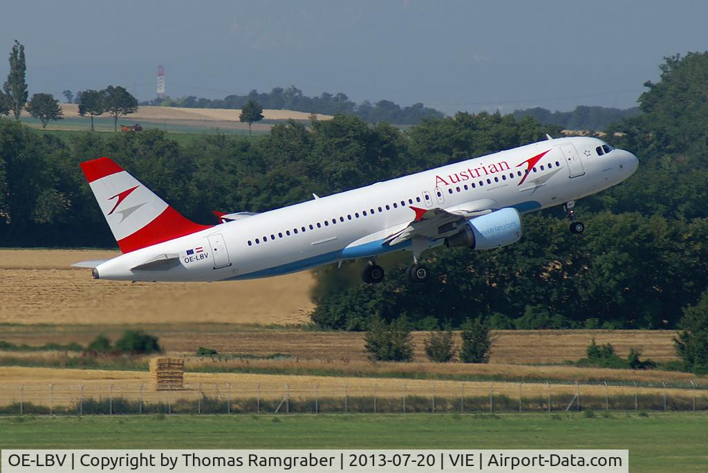 OE-LBV, 2000 Airbus A320-214 C/N 1385, Austrian Airlines Airbus A320