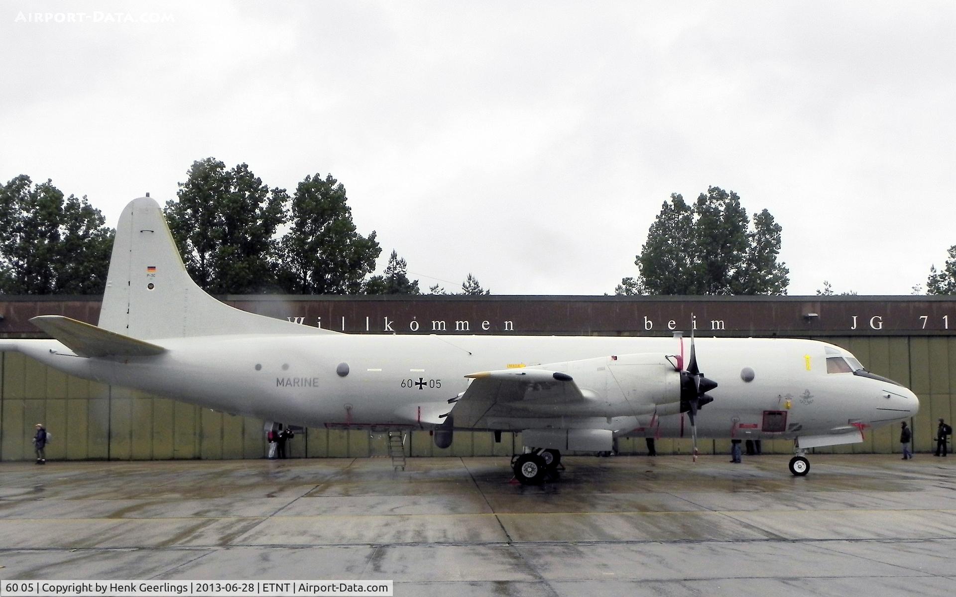 60 05, Lockheed P-3C Orion C/N 285E-5765, Phantom F-4F Farewell Airshow at Wittmund AFB.