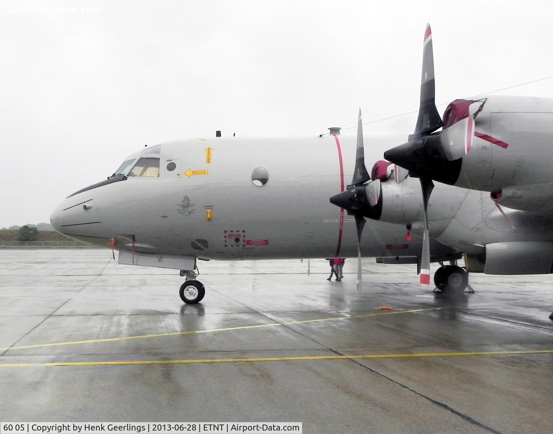 60 05, Lockheed P-3C Orion C/N 285E-5765, Phantom F-4F Farewell Airshow at Wittmund AFB.