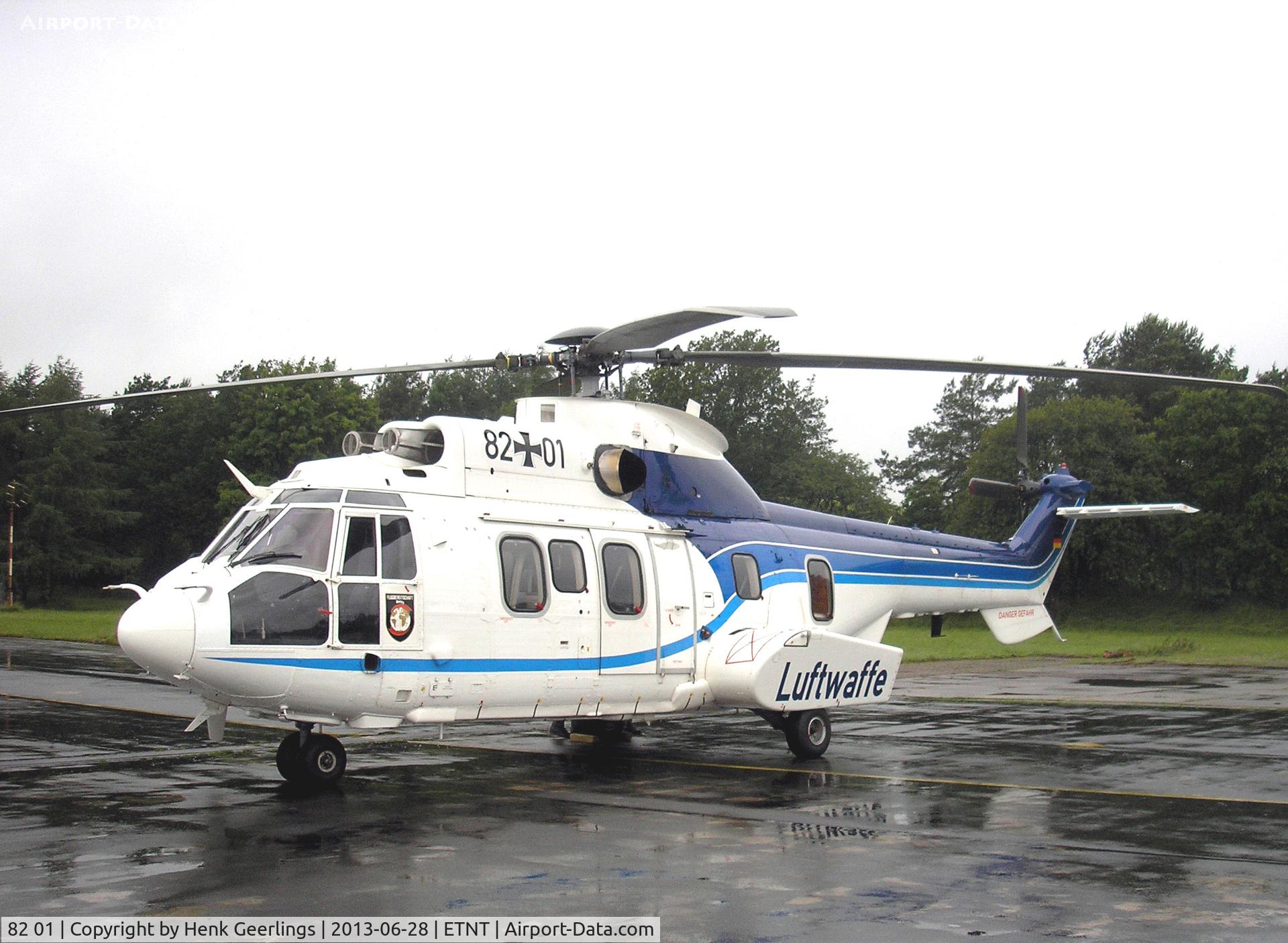 82 01, Eurocopter AS-532U2 Cougar C/N 2449, Phantom F-4F Farewell Airshow at Wittmund AFB.