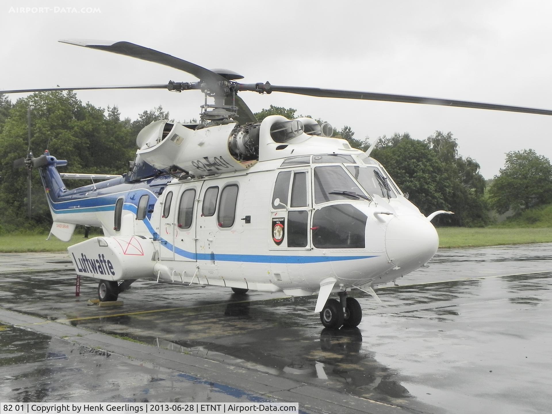 82 01, Eurocopter AS-532U2 Cougar C/N 2449, Phantom F-4F Farewell Airshow at Wittmund AFB.
