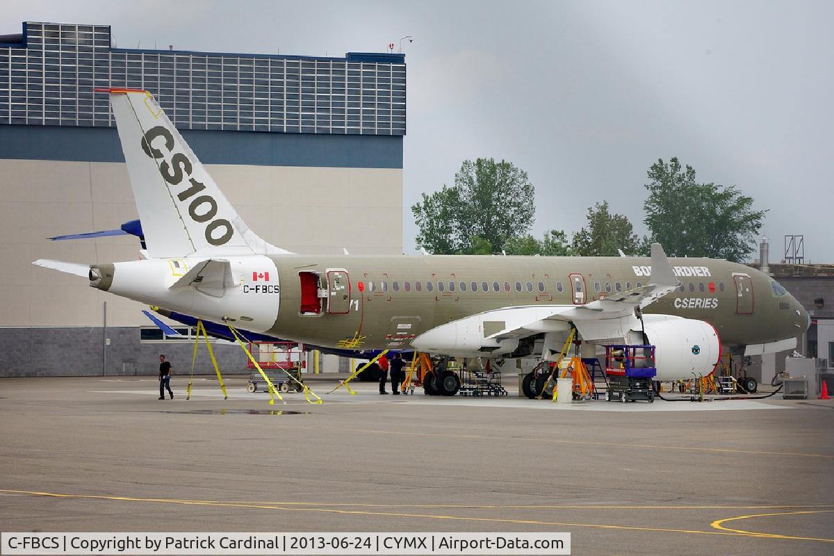 C-FBCS, 2013 Bombardier CSeries CS100 (BD-500-1A10) C/N 50001, First CS100 prototype undergoing fueling tests.