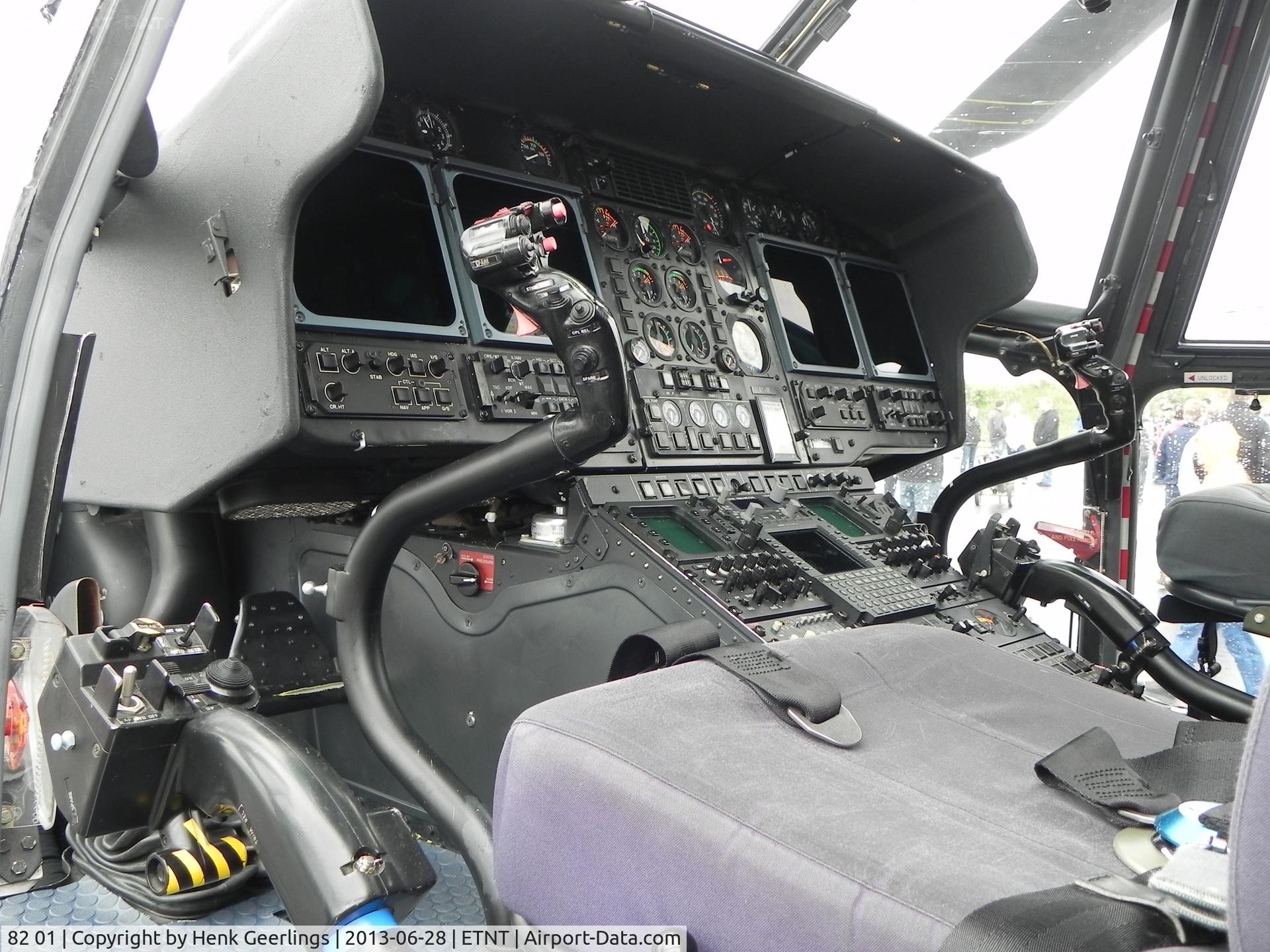 82 01, Eurocopter AS-532U2 Cougar C/N 2449, Phantom F-4F Farewell Airshow at Wittmund AFB.