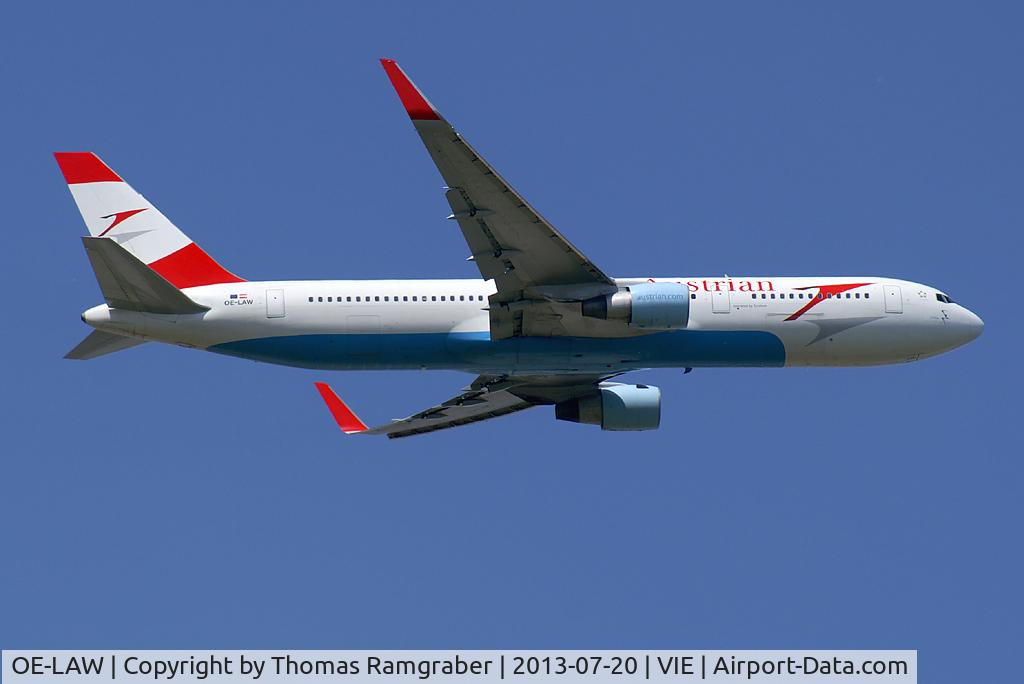OE-LAW, 1992 Boeing 767-3Z9/ER C/N 26417, Austrian Airlines Boeing 767-300