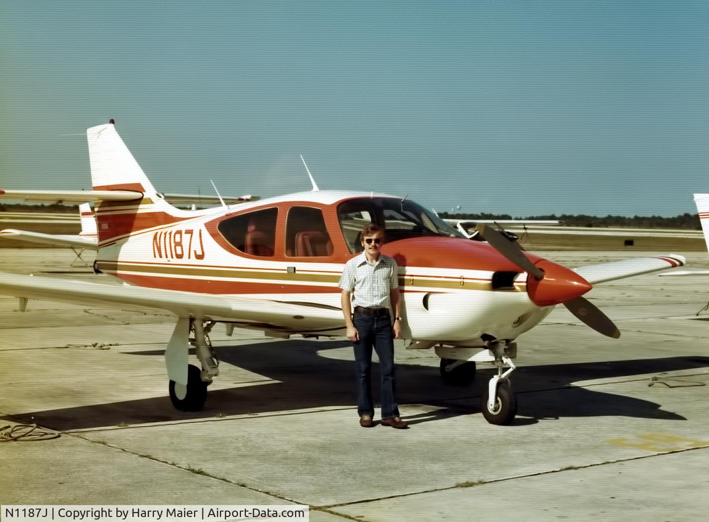 N1187J, Aero Commander 112 C/N 182, Daytona Beach 1975