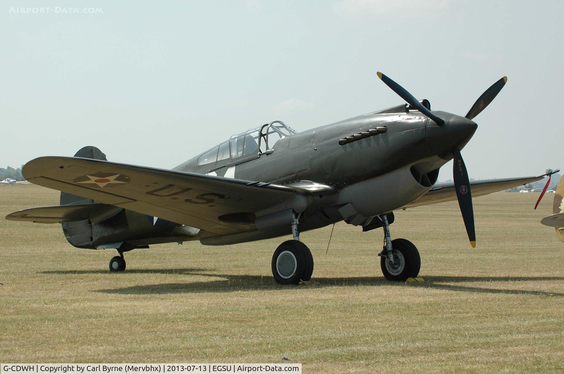 G-CDWH, 1941 Curtiss P-40B Warhawk C/N 16073, Part of the 