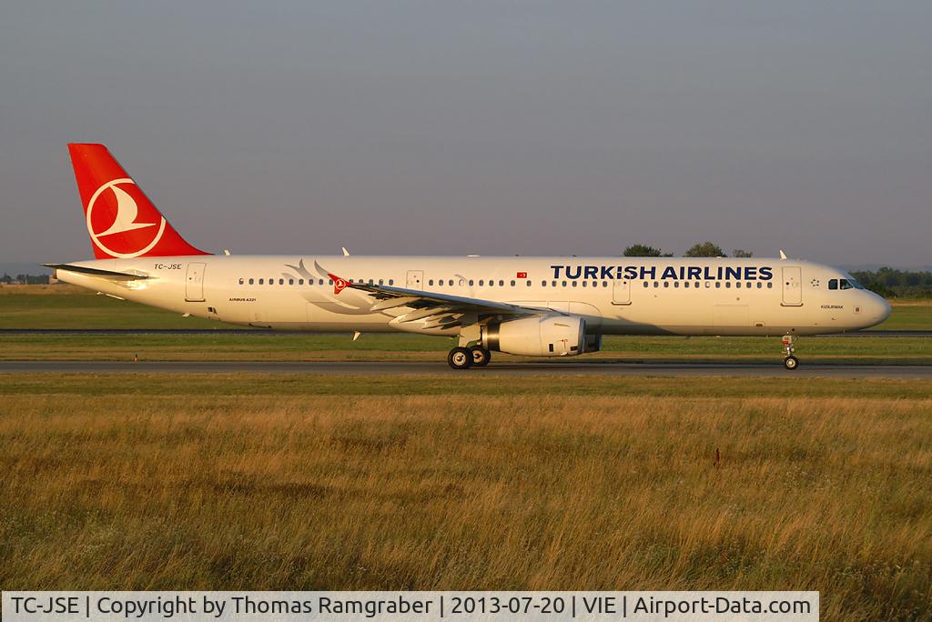 TC-JSE, 2012 Airbus A321-231 C/N 5450, Turkish Airlines Airbus A321