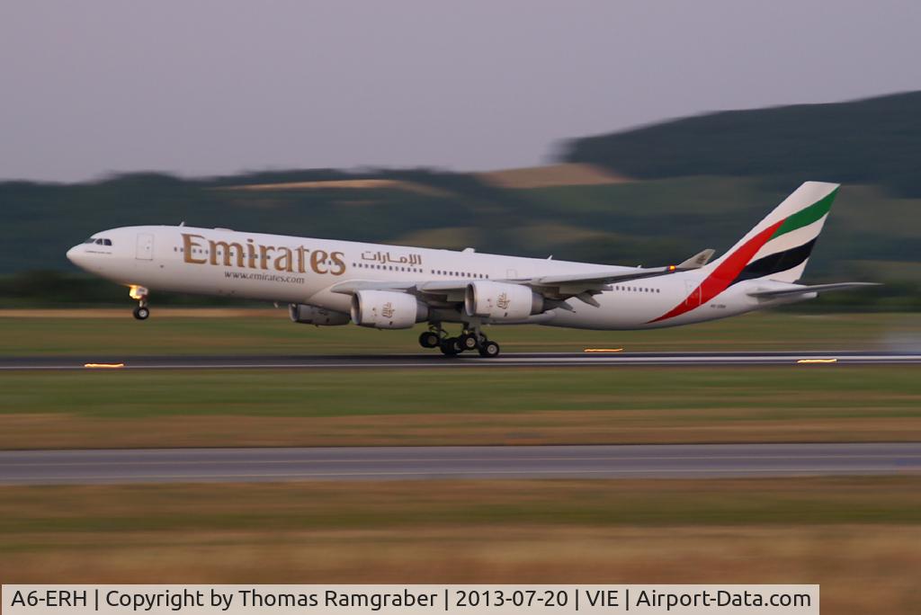 A6-ERH, 2004 Airbus A340-541 C/N 611, Emirates Airbus A340-500