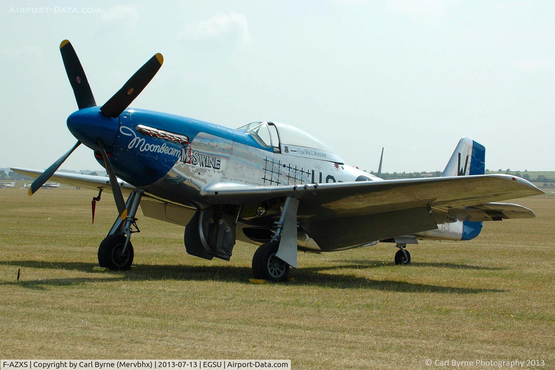F-AZXS, 1944 North American F-51D Mustang C/N 122-40196, Part of the 