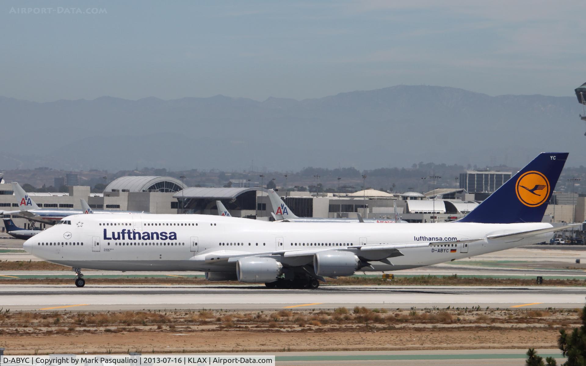 D-ABYC, 2012 Boeing 747-830 C/N 37828, Boeing 747-800