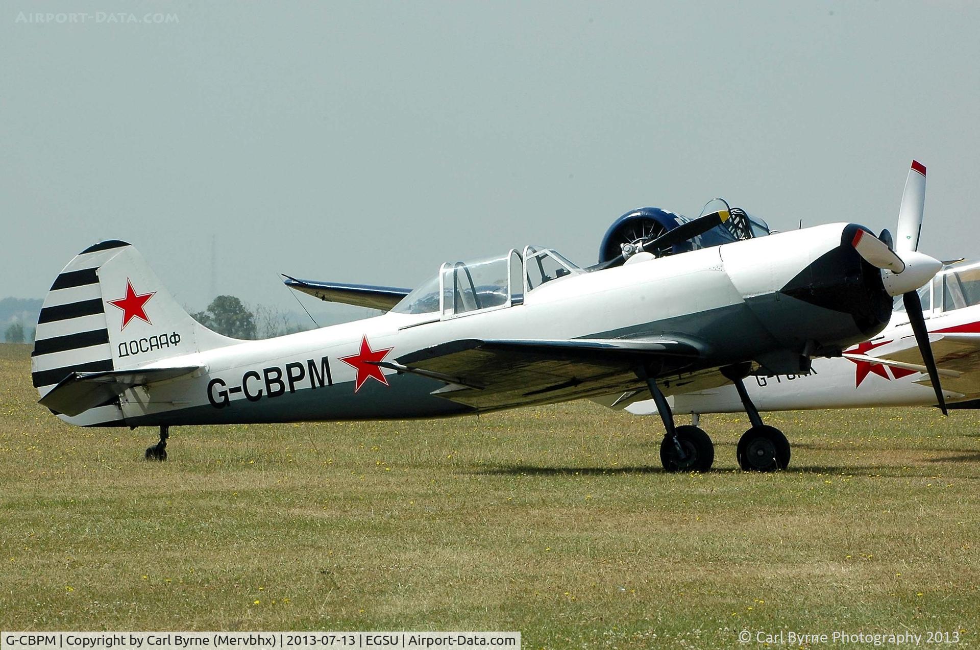 G-CBPM, 1981 Yakovlev Yak-50 C/N 812101, Part of the 