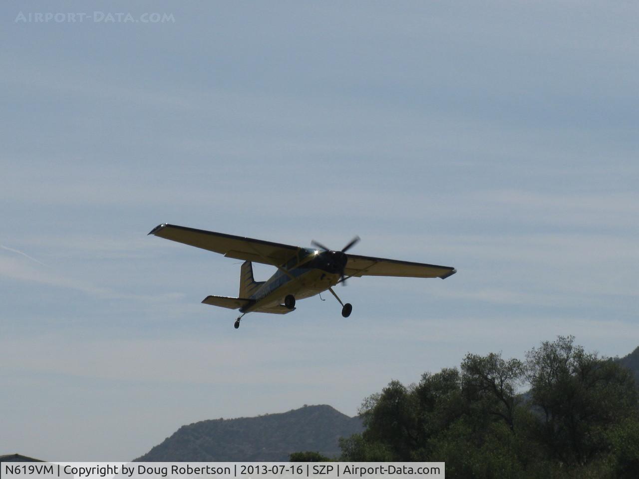 N619VM, 1981 Cessna A185F Skywagon 185 C/N 18504284, 1981 Cessna A185F SKYWAGON II, Continental IO-550-N 300 Hp, takeoff climb Rwy 22