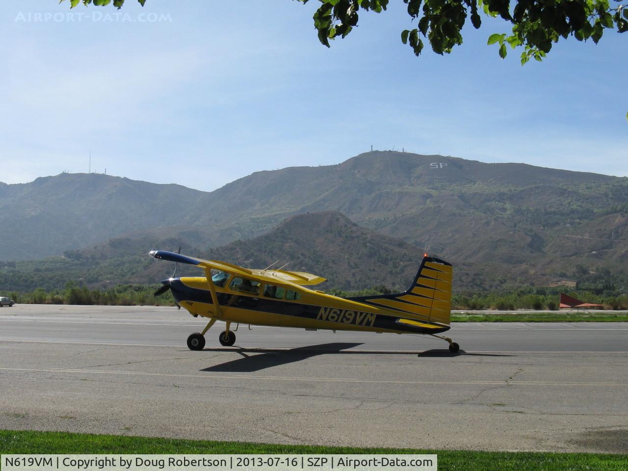 N619VM, 1981 Cessna A185F Skywagon 185 C/N 18504284, 1981 Cessna A185F SKYWAGON II, Continental IO-550-N 300 Hp, taxi to 22