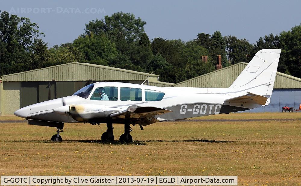 G-GOTC, 1978 Gulfstream American GA-7 Cougar C/N GA7-0074, Ex: OO-HRA > OO-LCR > G-BMDY > G-GOTC - Originally owned to, Eastern Air Taxis in August 1985 as G-BMDY and currently with, Western Air (Thruxton) Ltd & Bucklefields Business Developments Ltd since June 2009 as G-GOTC.