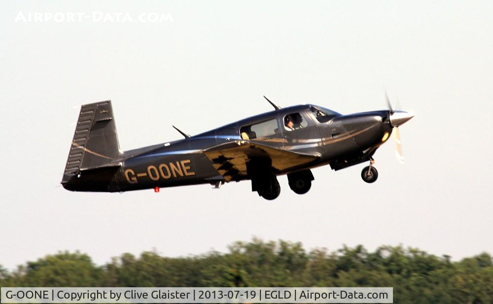 G-OONE, 1987 Mooney M20J 201 C/N 24-3039, Originally owned to, Creedair International Ltd in July 1987 and 
currently with, Go One Aviation Ltd since July 2004