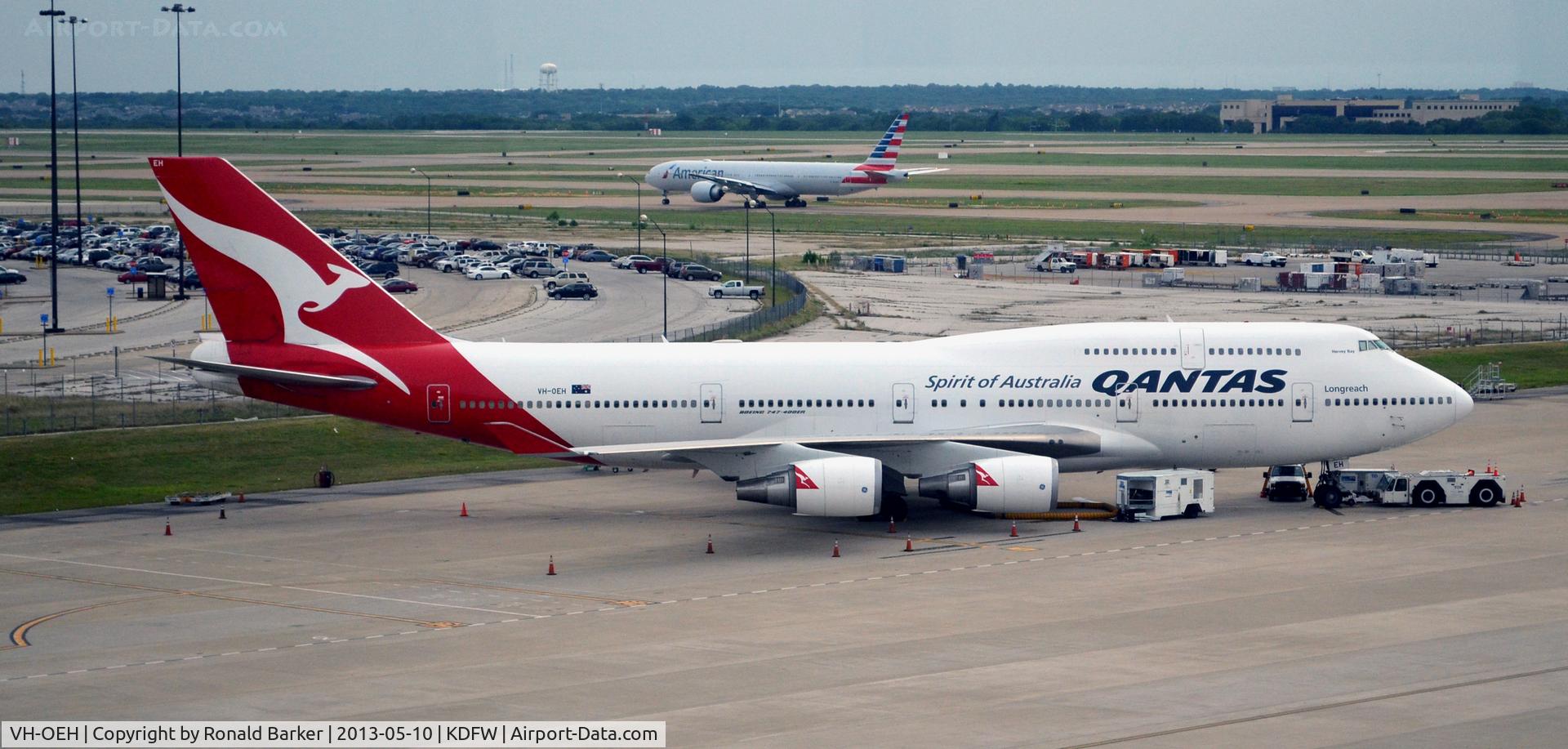 VH-OEH, 2003 Boeing 747-438/ER C/N 32912, DFW TX