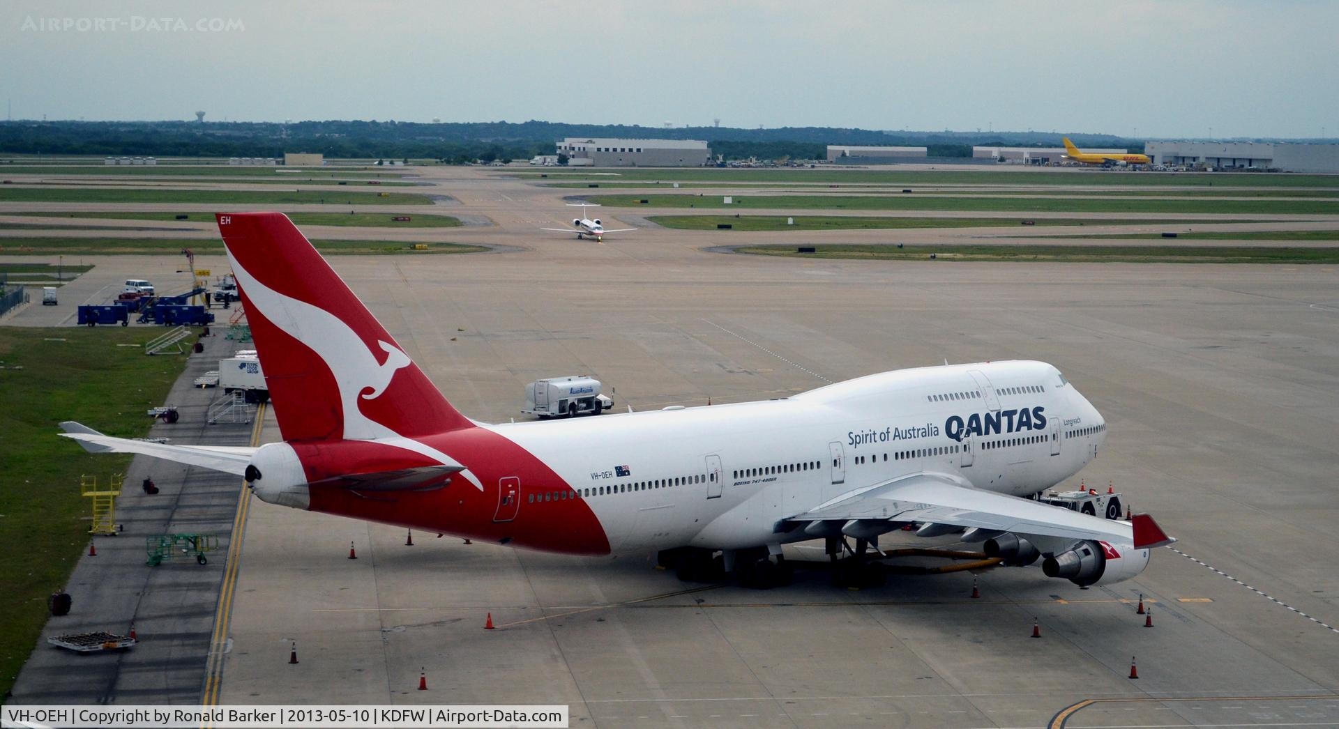 VH-OEH, 2003 Boeing 747-438/ER C/N 32912, DFW TX