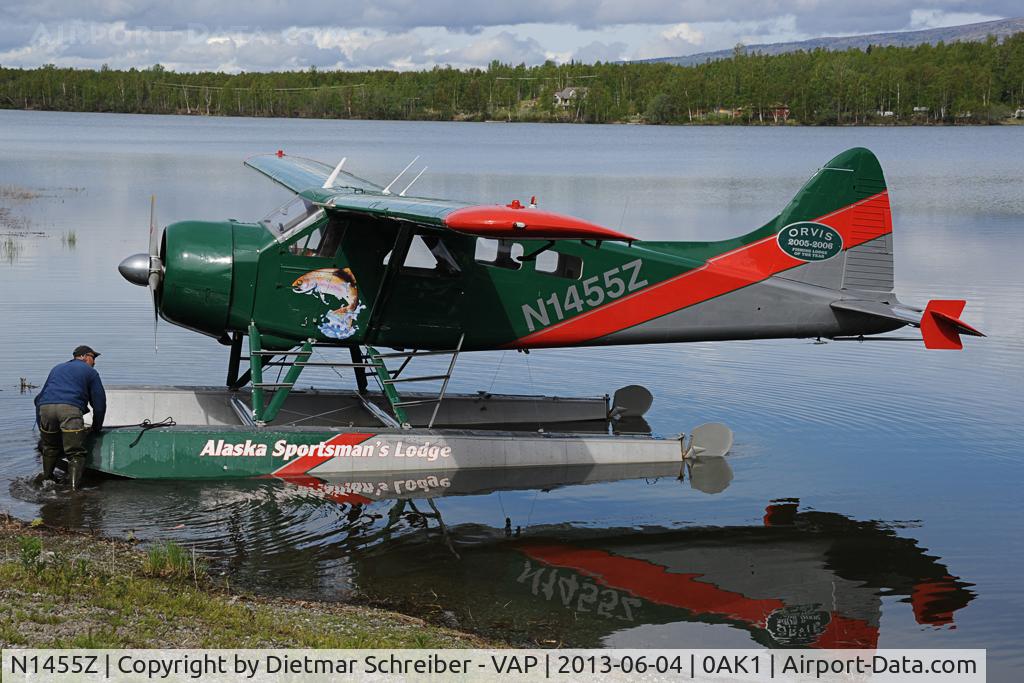 N1455Z, 1953 De Havilland Canada DHC-2 C/N 769, Alaskas Sportsman's Lodge Dash 2 Beaver
