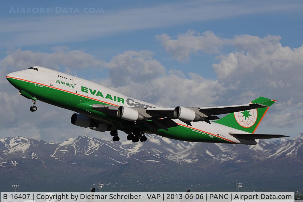 B-16407, 1995 Boeing 747-45E C/N 27899, Eva Air Boeing 747-400