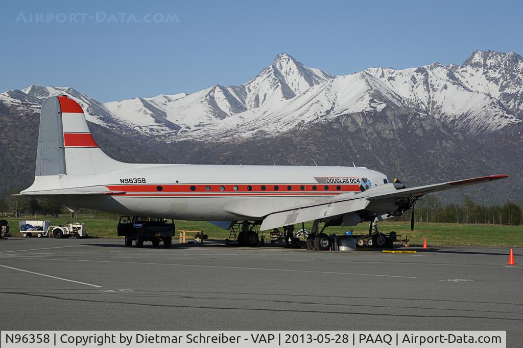 N96358, 1944 Douglas C-54E C/N 27284, Alaska Air Fuel DC4