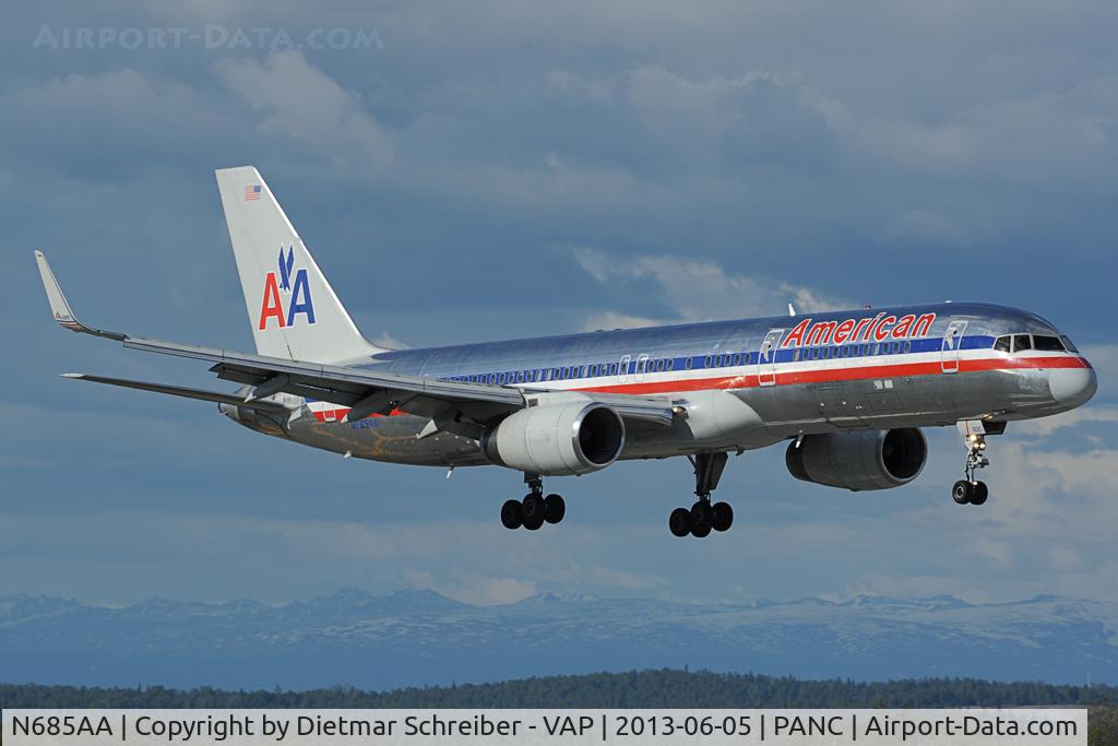 N685AA, 1992 Boeing 757-223 C/N 25342, American Airlines Boeing 757-200
